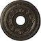 Ekena Millwork Baltimore PVC Medallion (Canopies up to 6 1/2"), 16"OD x 3 1/2"ID x 1"P, Metallic Dark Bronze CMP16BACDB - alternate 1